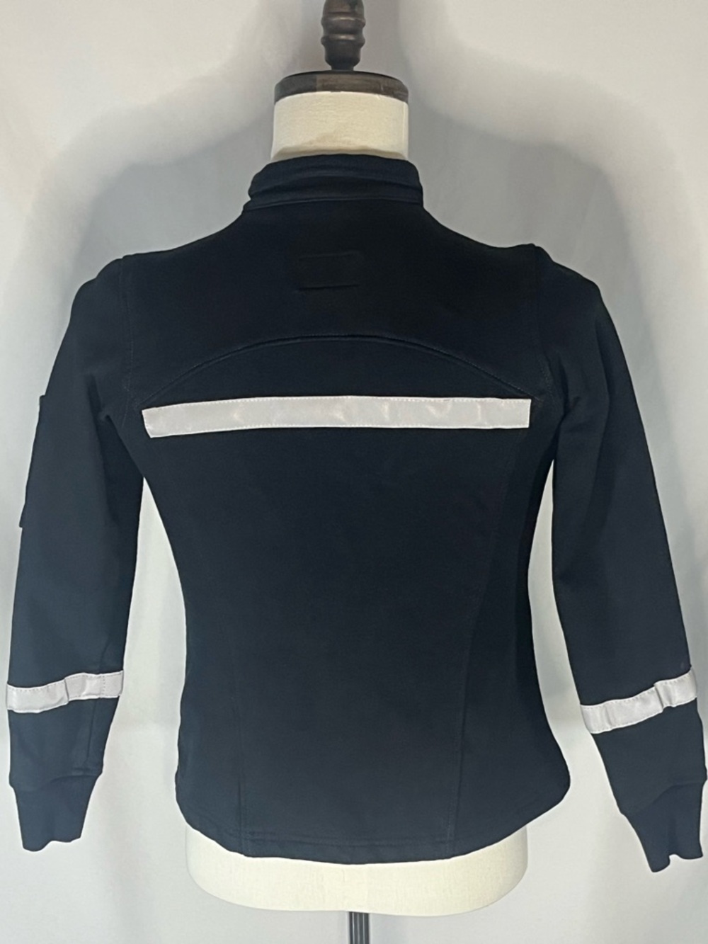 Bulwark FR Jacket Women's XS Black Fleece CAT 2 NFPA 2112 Reflective Workwear - Picture 6 of 10